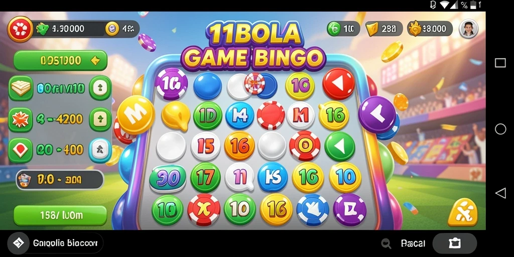Screenshot gameplay 11BOLA yang menunjukkan keseruan bermain Bingo.