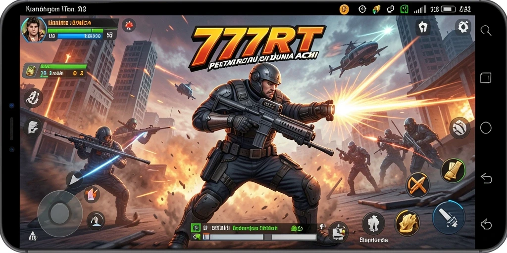 Tangkapan layar dari gameplay seru 777RT yang penuh aksi.