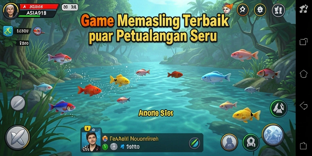 Tangkapan ikan yang luar biasa dalam petualangan memancing.