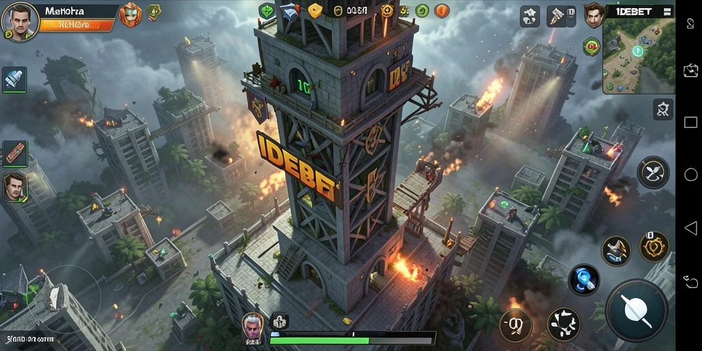 Gameplay Tower Defense yang menegangkan di IDEBET.