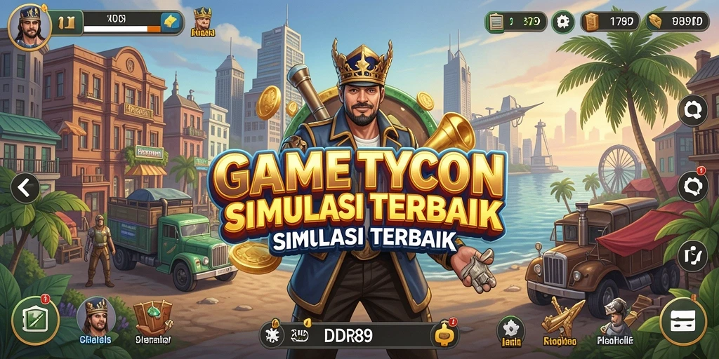 Tampilan gameplay Tycoon yang seru dan mendebarkan.
