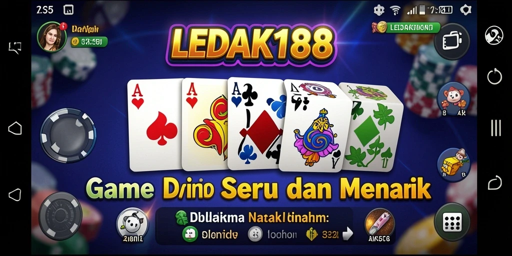 Tangkapan layar gameplay Domino yang menegangkan dan seru.