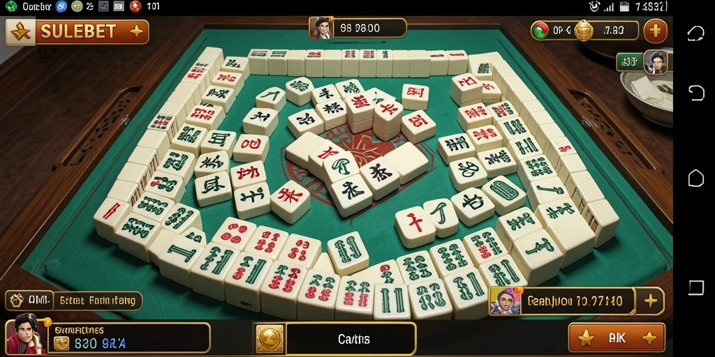 Tampilan gameplay seru dari SULEBET dengan tantangan Mahjong.