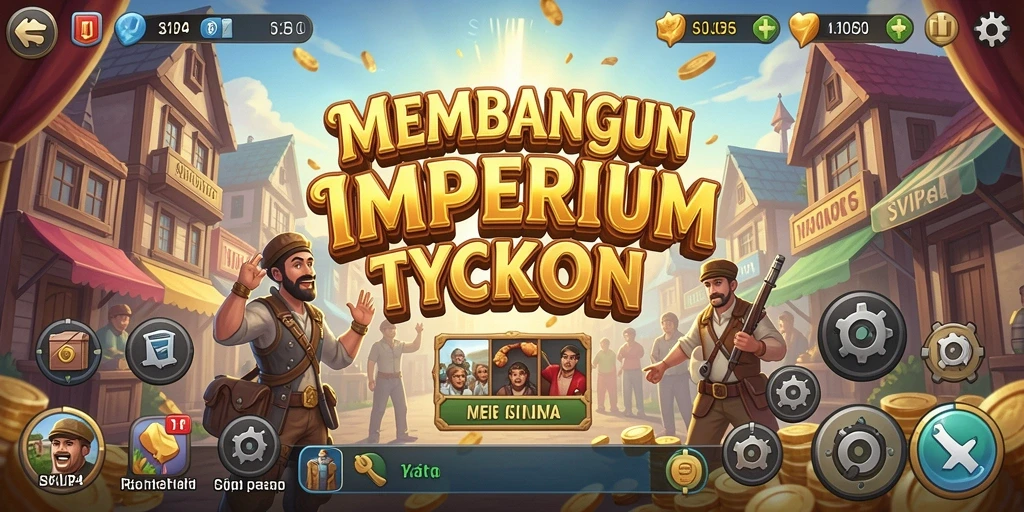 Gameplay menarik di SVIP4 dengan tampilan bisnis dinamis.