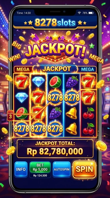Tampilan antarmuka yang menarik dari 8278slots.