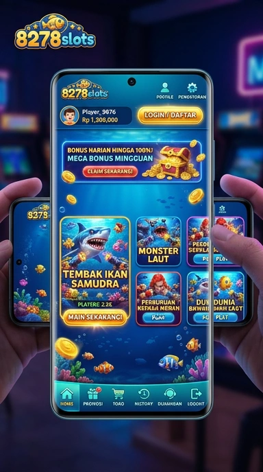 Pengguna menikmati pengalaman bermain yang seru di 8278slots.